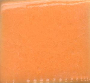 Coyote Cone Six Glaze MBG020 Orange at Stone Leaf Pottery in