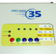 5 button control buttons which allows for intermitance misting