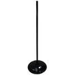 14" Blk Shrouded Oscillating Outdoor Indoor Pedestal Fan-3 Speeds