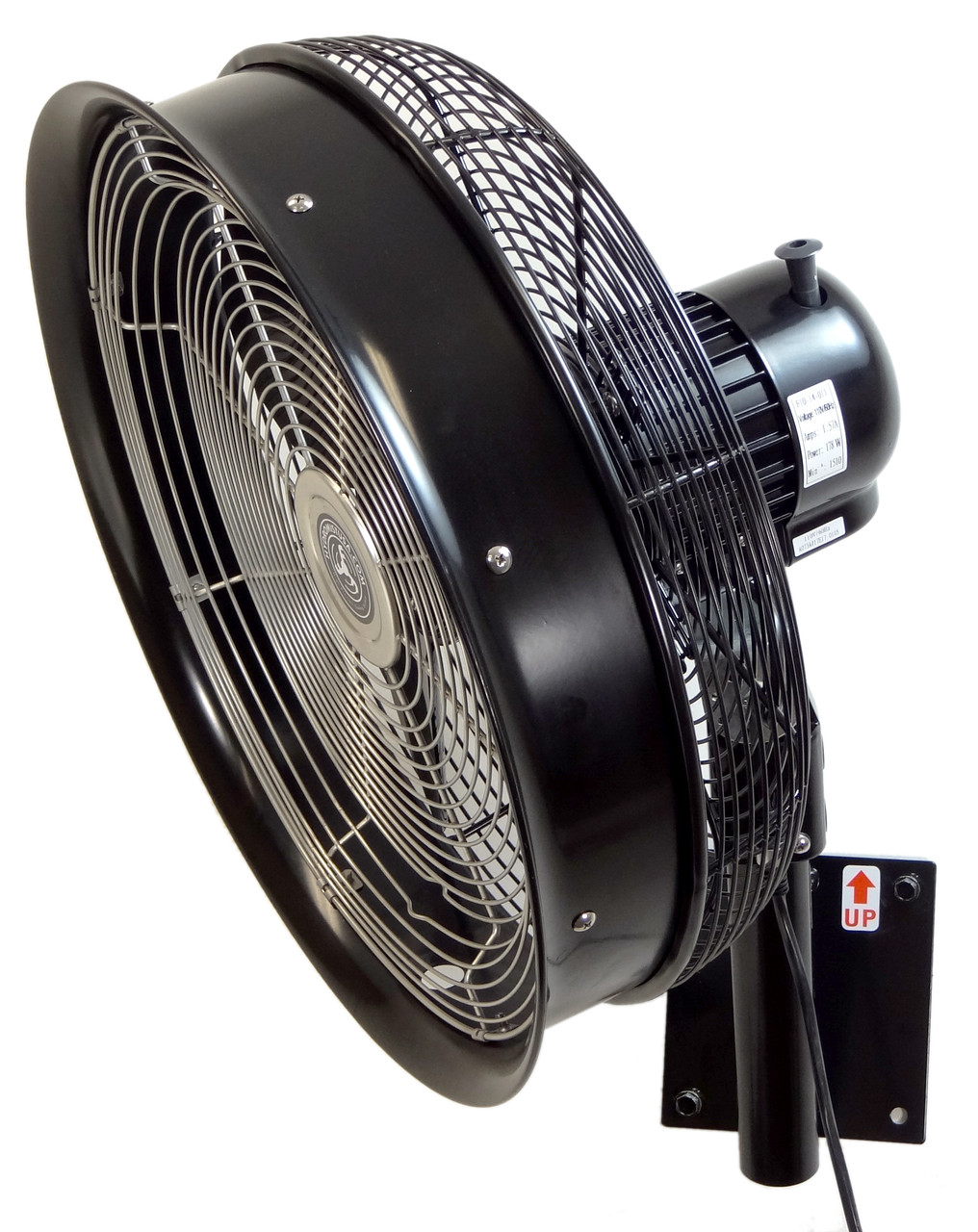 Outdoor 18 Inch Shrouded Oscillating Fan only-3 speed control on