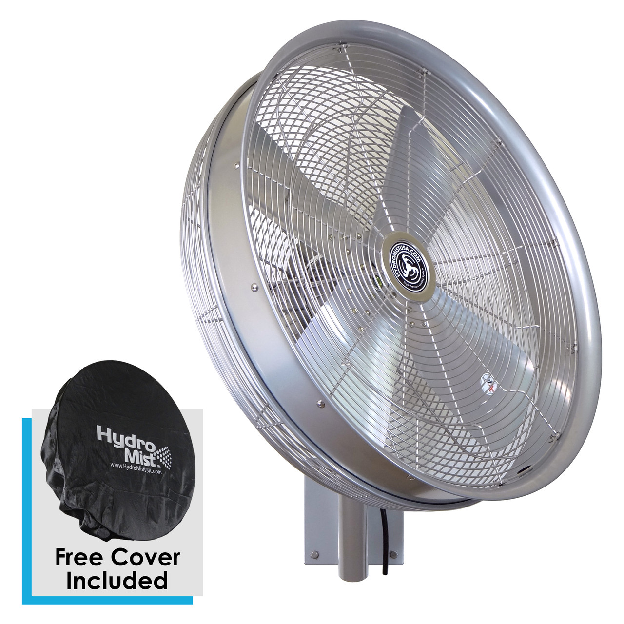24" Shrouded Misting Fan w/Motor Control (1000 PSI pump and 3/8 high pressure hose required)