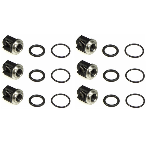 entire repair kit

1) Plastic Top Support
2) Spring
3) Plastic valve body (the smallest plastic part)
4) Stainless valve seat
5) O-ring seal