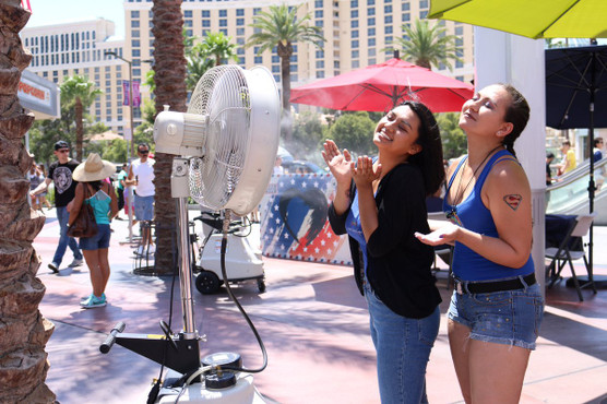 The Cool Caddie by HydroMist is the Best and Only High Pressure portable misting fan in the marketplace The Cool Caddie by HydroMist is the Best and Only High Pressure portable misting fan in the marketplace