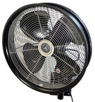 18" Black Cord Control Fan- Opened Pkg