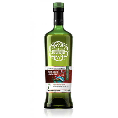 Sweet, smoked salmon jerky / 甘くスモーキーなサーモンジャーキー