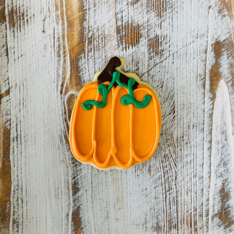 Pumpkin Shortbread Cookie