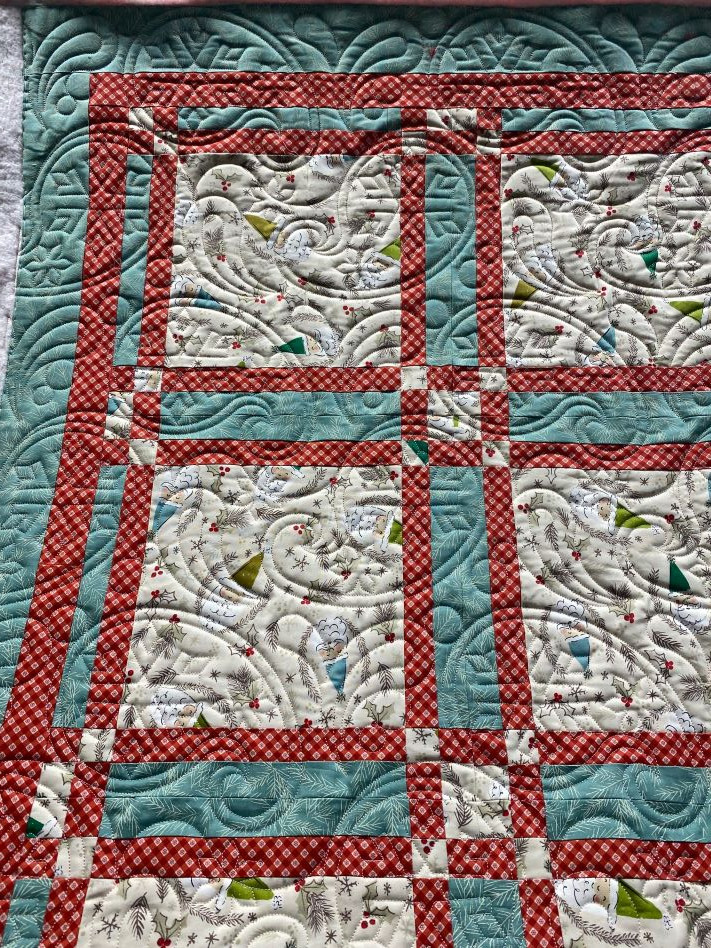 Paisley Snowflake Edge-to-Edge