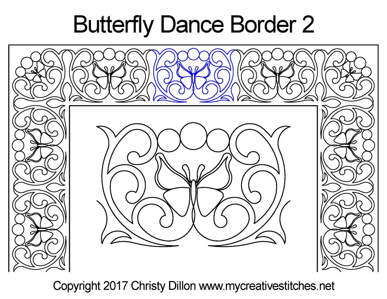 dance border designs