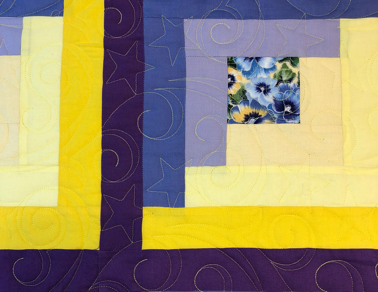 HIME LLIC COLOR ラスト1点 Computerized Quilting Pattern Star Struck Edge-to-Edge 2