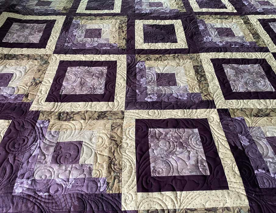 Computerized Quilting Pattern Cherokee Rose Edge-to-Edge