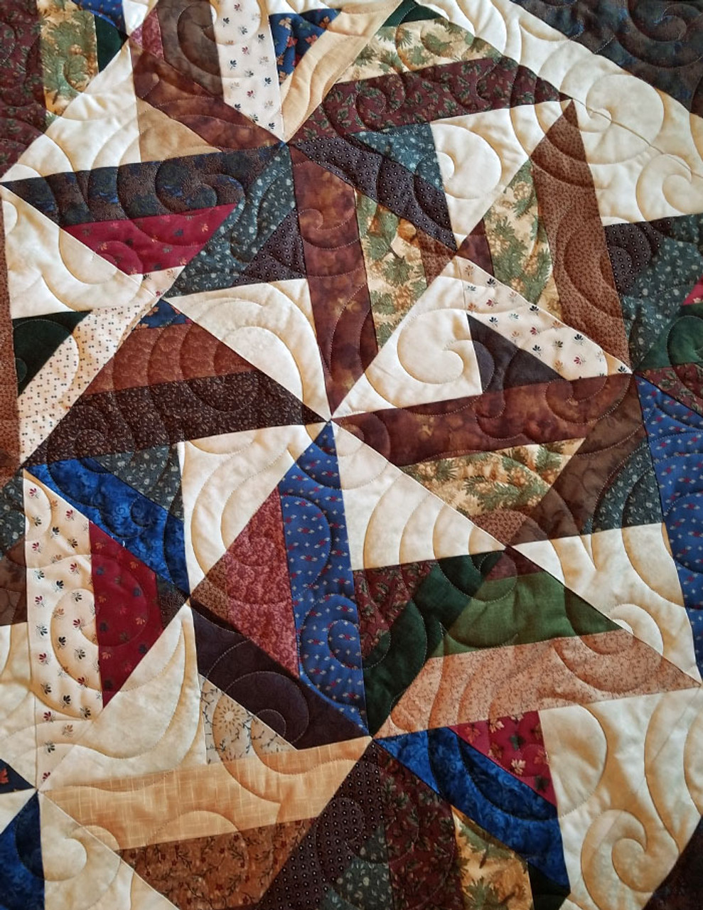 Computerized Quilting Pattern Whisper Edge-to-Edge