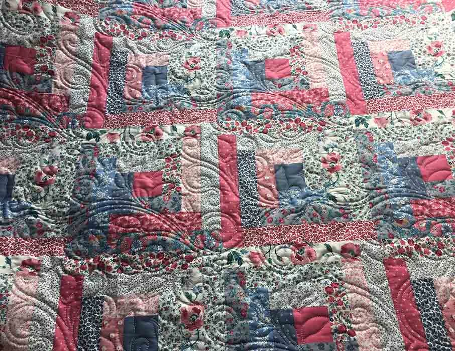 Computerized Quilting Pattern Cherokee Rose Edge-to-Edge 2