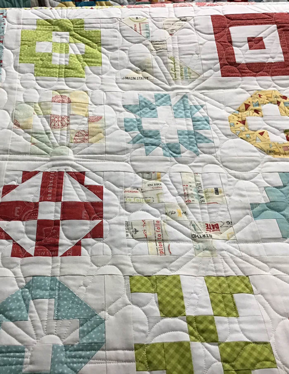 Computerized Quilting Pattern Siena Sunflower Edge-to-Edge
