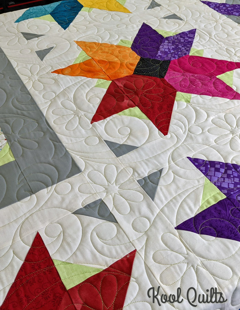 Computerized Quilting Let it Bloom! Edge-to-Edge 1