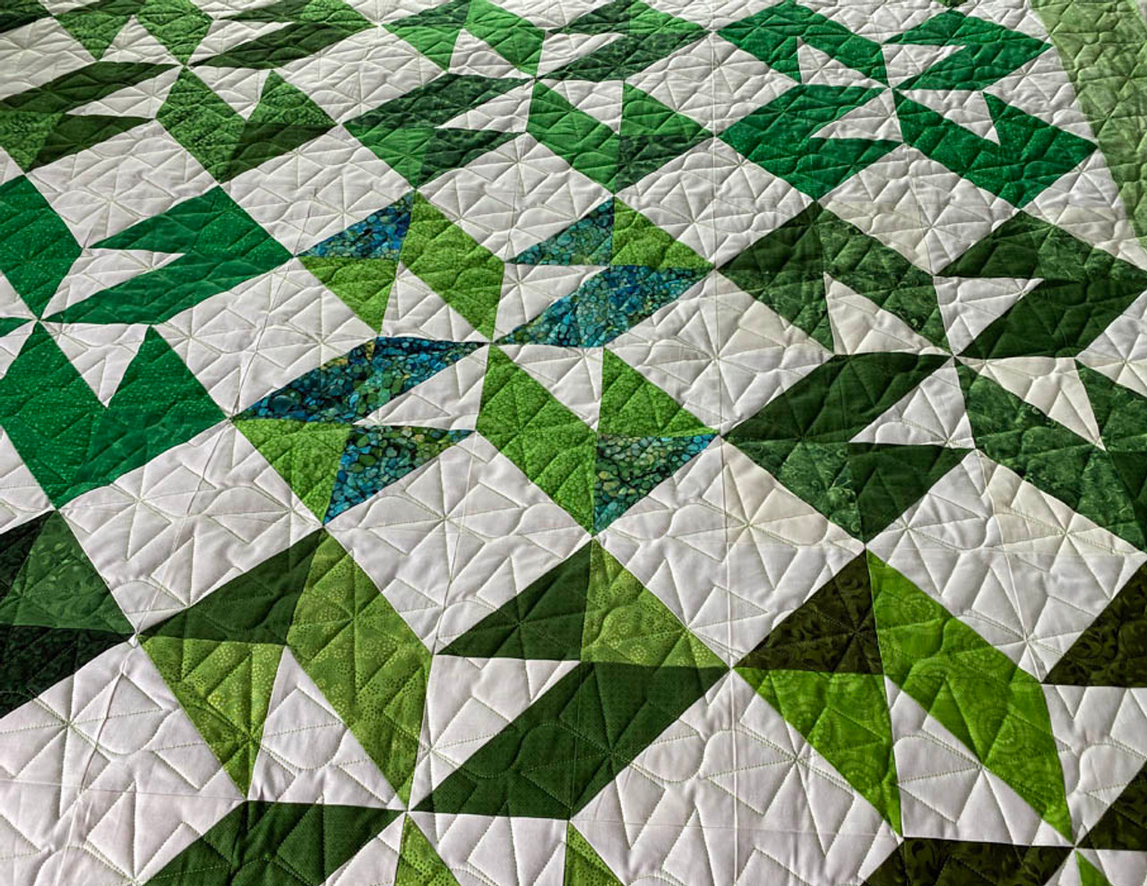 Computerized Quilting Sonya's Whirligig Edge-to-Edge