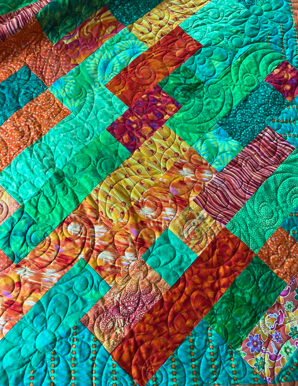 Flower Whirl Edge-to-Edge 1