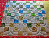 A Quilt From Rett Lewandowski's Studio - Applique Table Runner