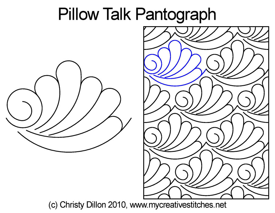 Pillow Talk EdgetoEdge My Creative Stitches