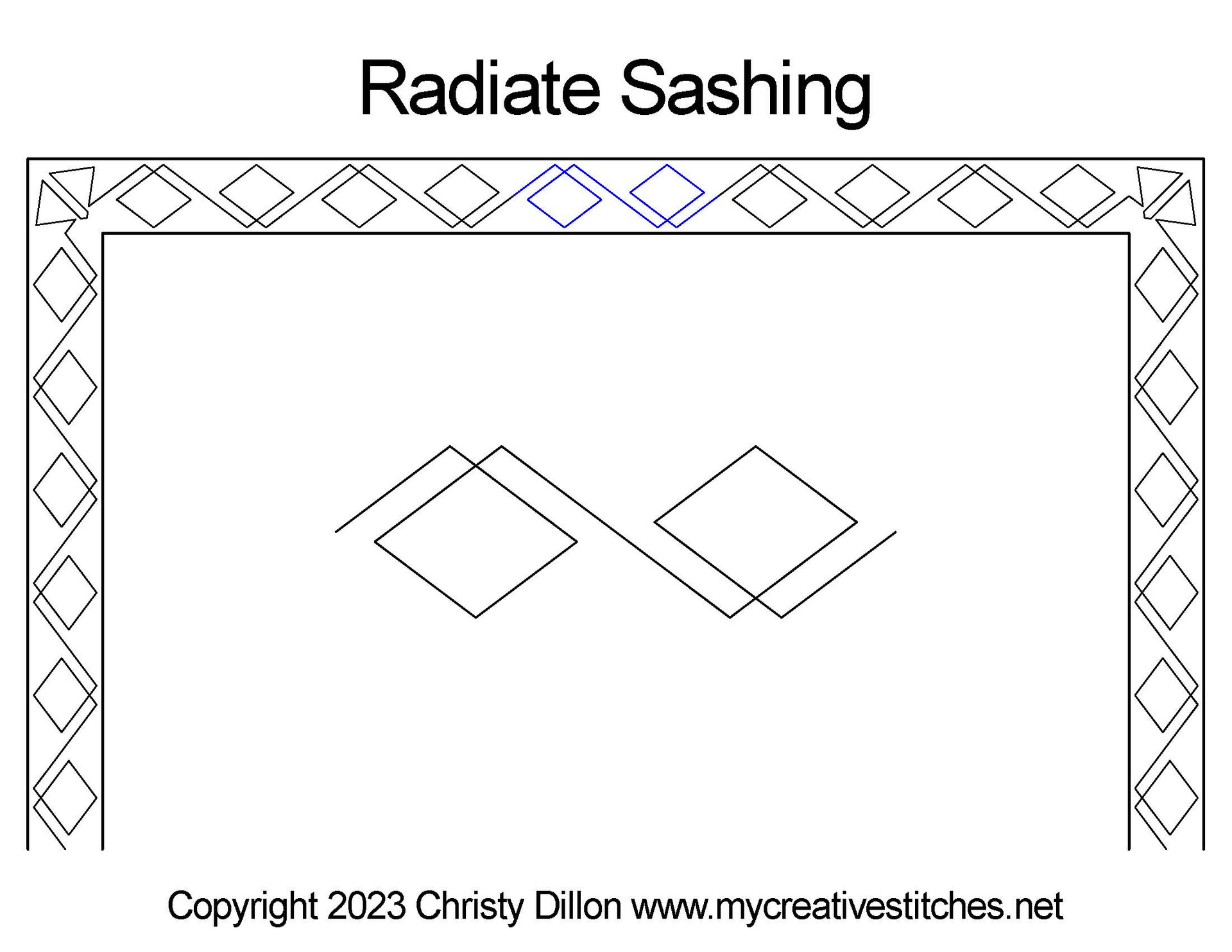 All Sashings - Modern and Geometric - My Creative Stitches