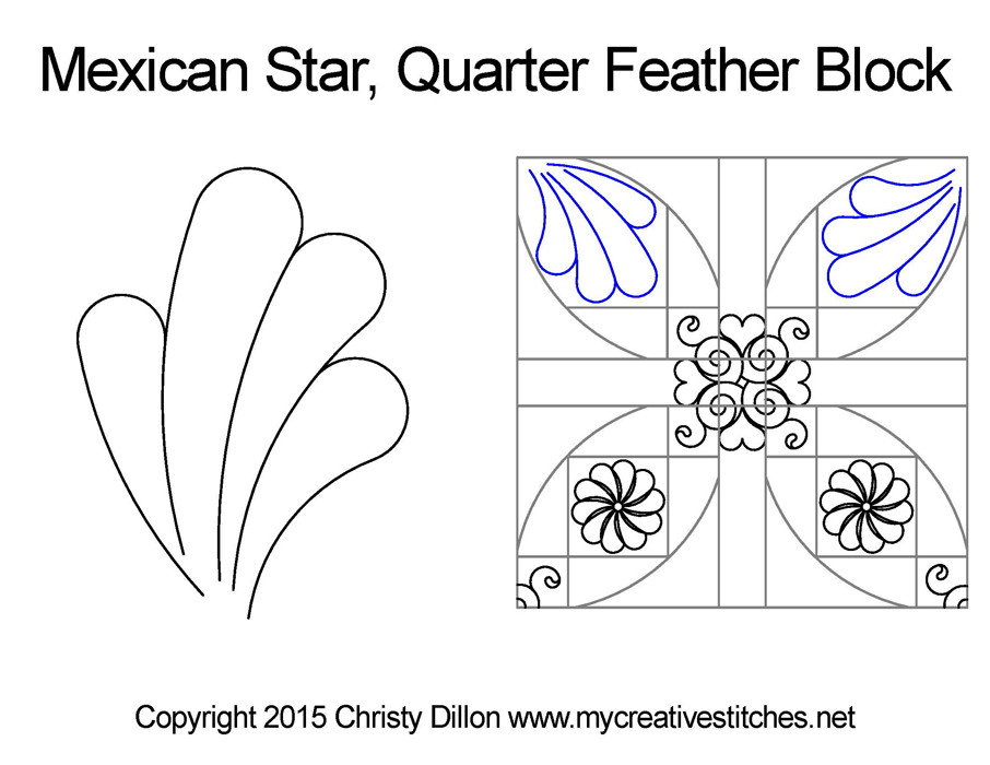 Block Specific - Mexican Star - My Creative Stitches