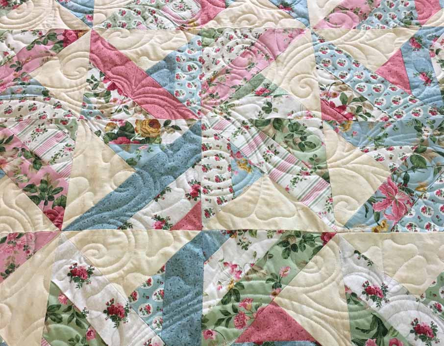Computerized Quilting Pattern Cherokee Rose Edge-to-Edge