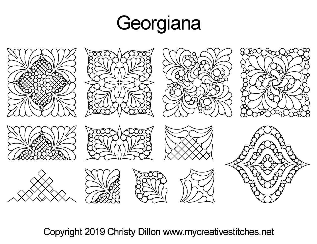 Computerized Quilting Set