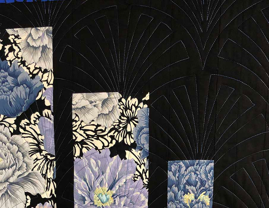 Computerized Quilting Pattern Clam Shell EdgetoEdge