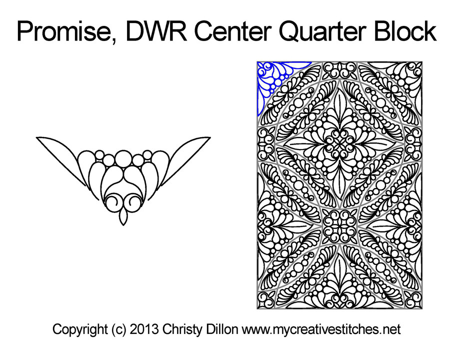 Stack and Whack Center Block - My Creative Stitches