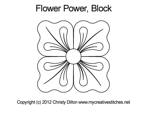 Flower Power Block