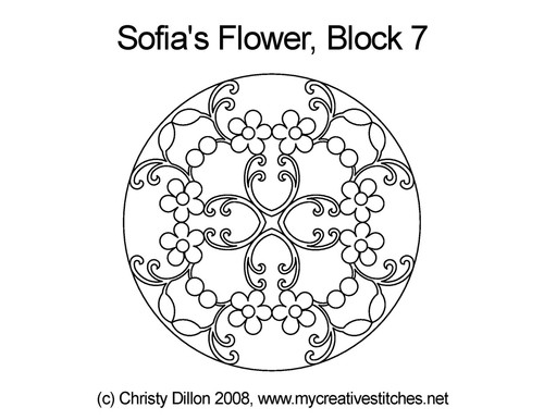 Sofia's Flower, Block 7