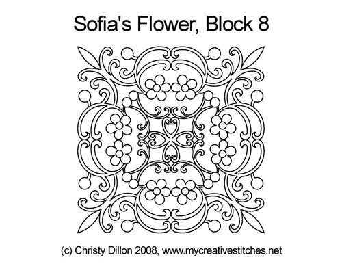 Sofia's Flower, Block 8