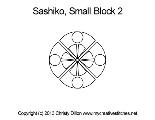 Sashiko, Small Block 2