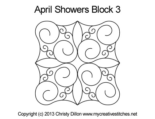 April Showers, Block 3