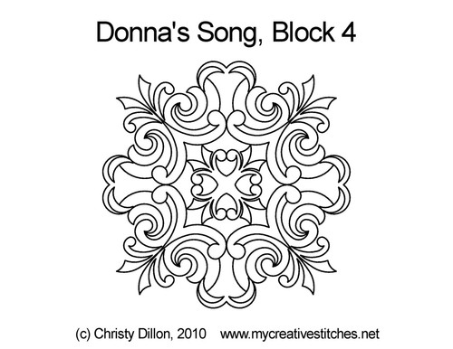 Donna's Song Block 4