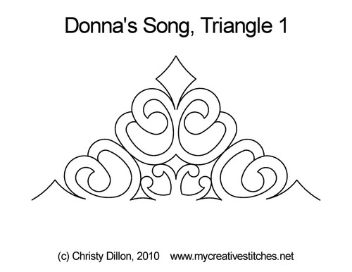 Donna's Song Triangle 1