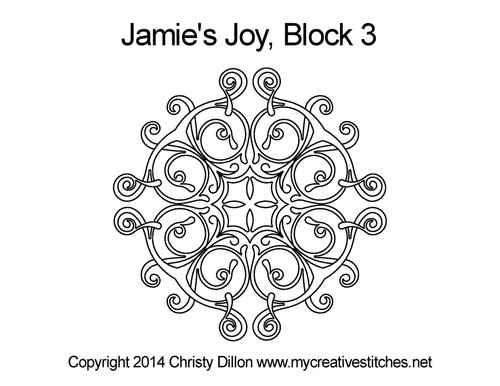 Jamie's Joy, Block 3