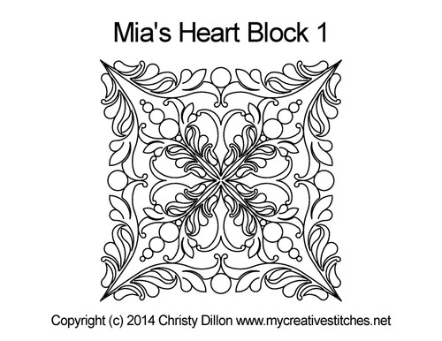 Mia's Heart, Block 1