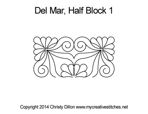 Del Mar, Half Block 1