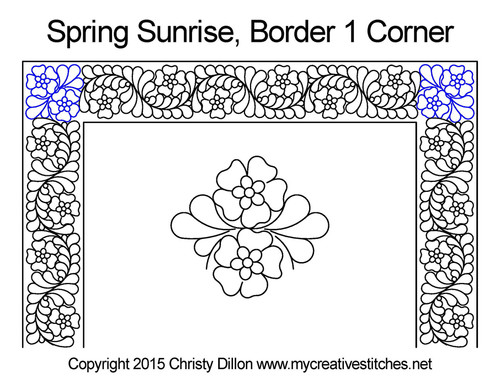 Spring Sunrise Corner 1