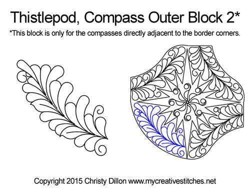 Judy Niemeyer Thistlepod Compass, Outer Block 2