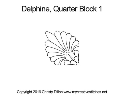 Delphine Quarter Block 1, block specific,