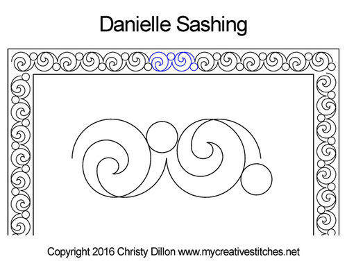 Danielle Sashing