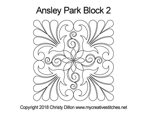 Ansley Park Block 2, block specific, swirls, e2e
