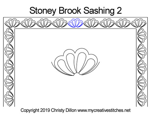 Stoney Brook Sashing 2
