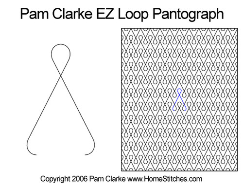 Pam Clarke EZ Loop quilt pattern