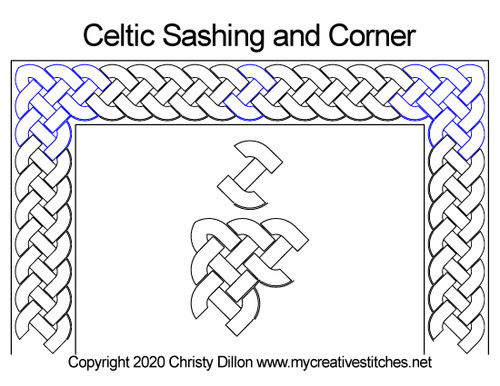Celtic Sashing and Corner