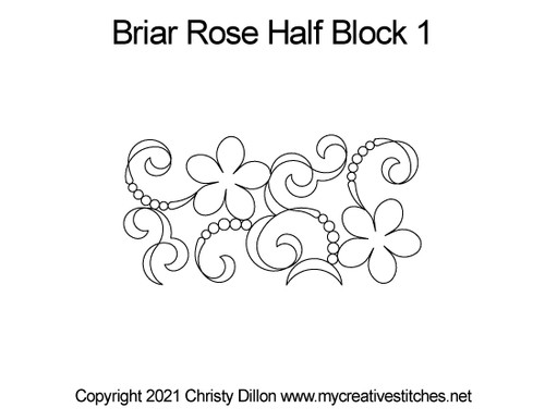 Briar Rose, Half Block 1