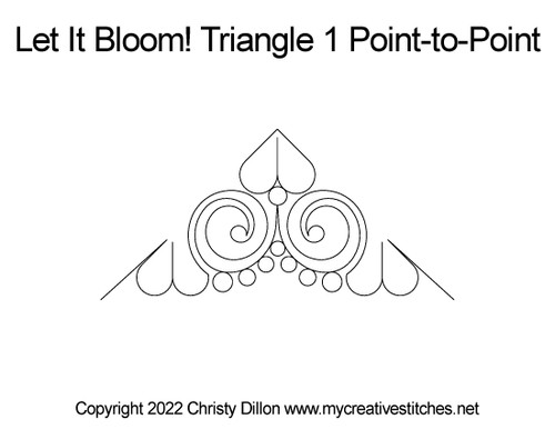 Let it Bloom! Triangle 1 Point-to-Point