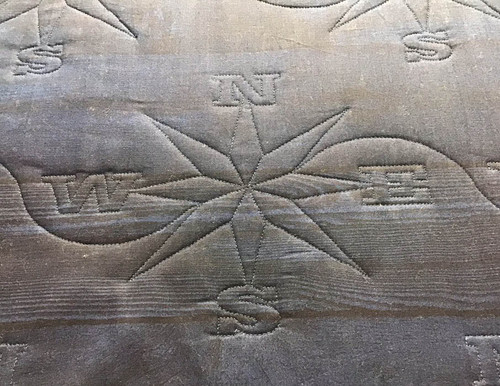 Computerized Quilting Compass Rose Edge-to-Edge