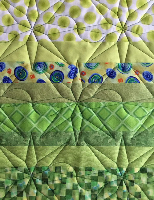 Computerized Quilting Compass Rose Edge-to-Edge